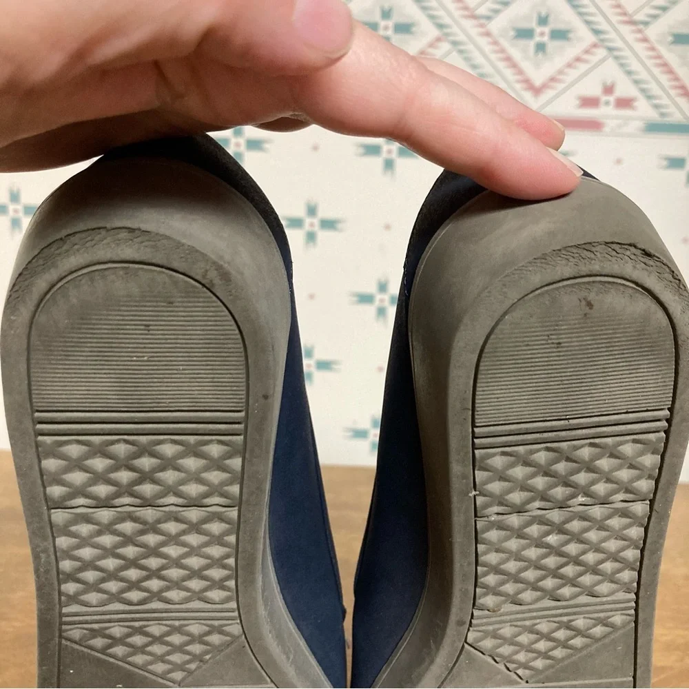 A2 by Aerosoles Clever Navy Blue Slip-ons 7.5